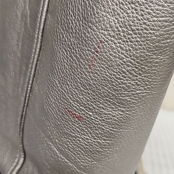 Coach Vintage Silver Leather Purse - Picture 6 of 14